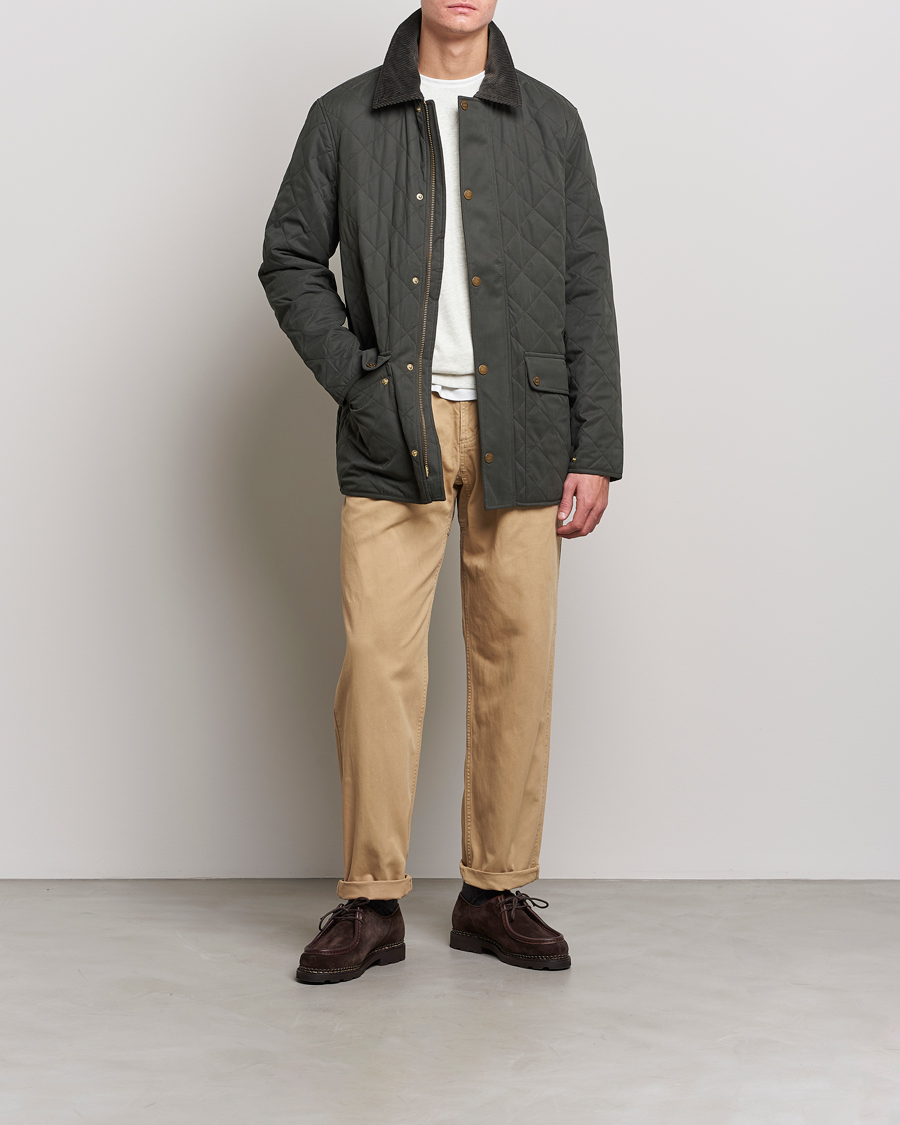 Herre | Jakker | Morris | Barrow Hill Quilted Jacket Olive