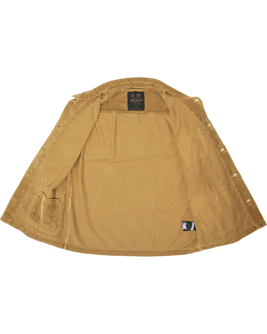 Herre | Skjorter | Morris | Pennon Cord Shirt Jacket Beige