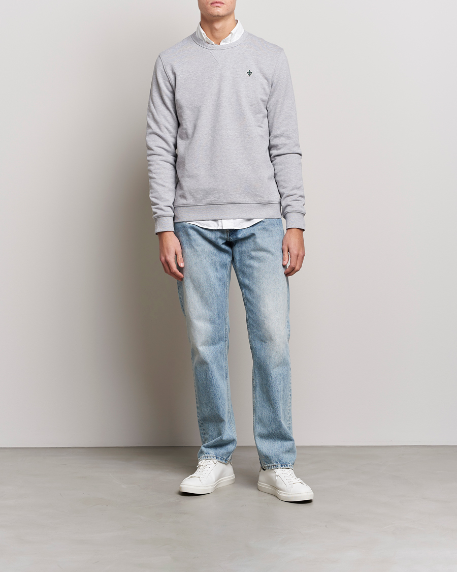 Herre | Gensere | Morris | Lily Sweatshirt Light Grey Melange
