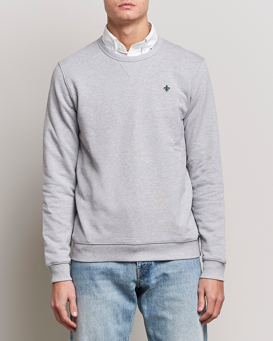 Herre | | Morris | Lily Sweatshirt Light Grey Melange