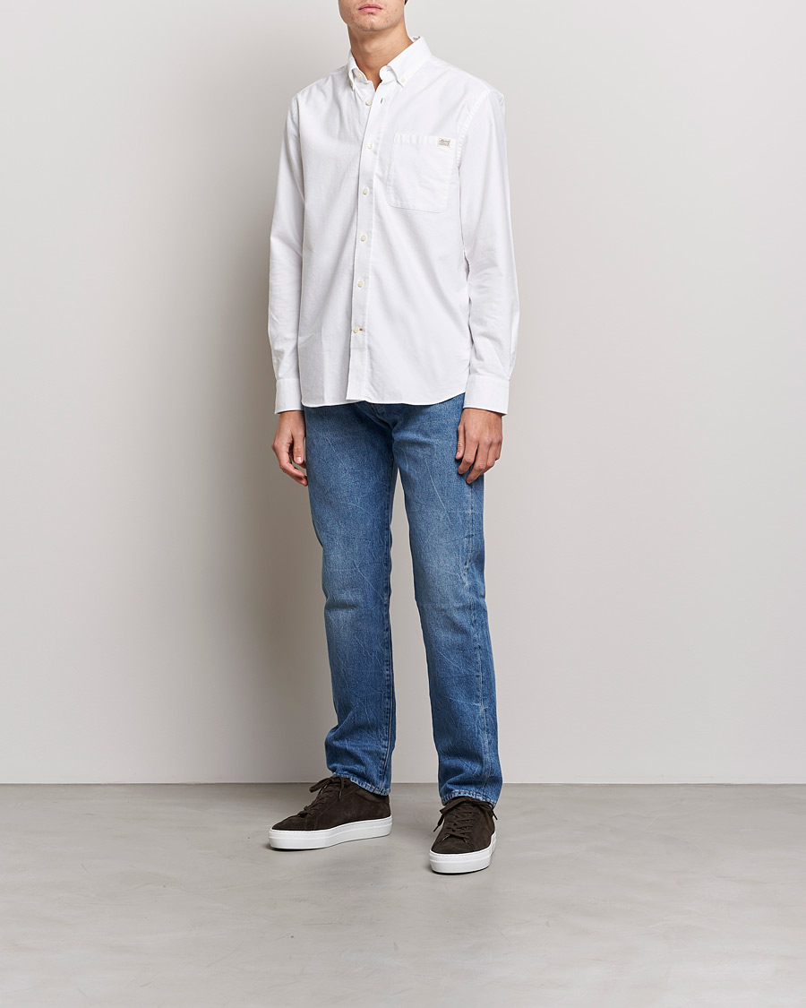 Herre | Skjorter | Morris | Original Brushed Oxford Shirt White