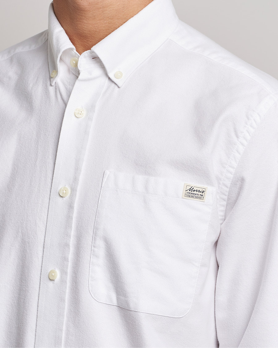Herre | Skjorter | Morris | Original Brushed Oxford Shirt White