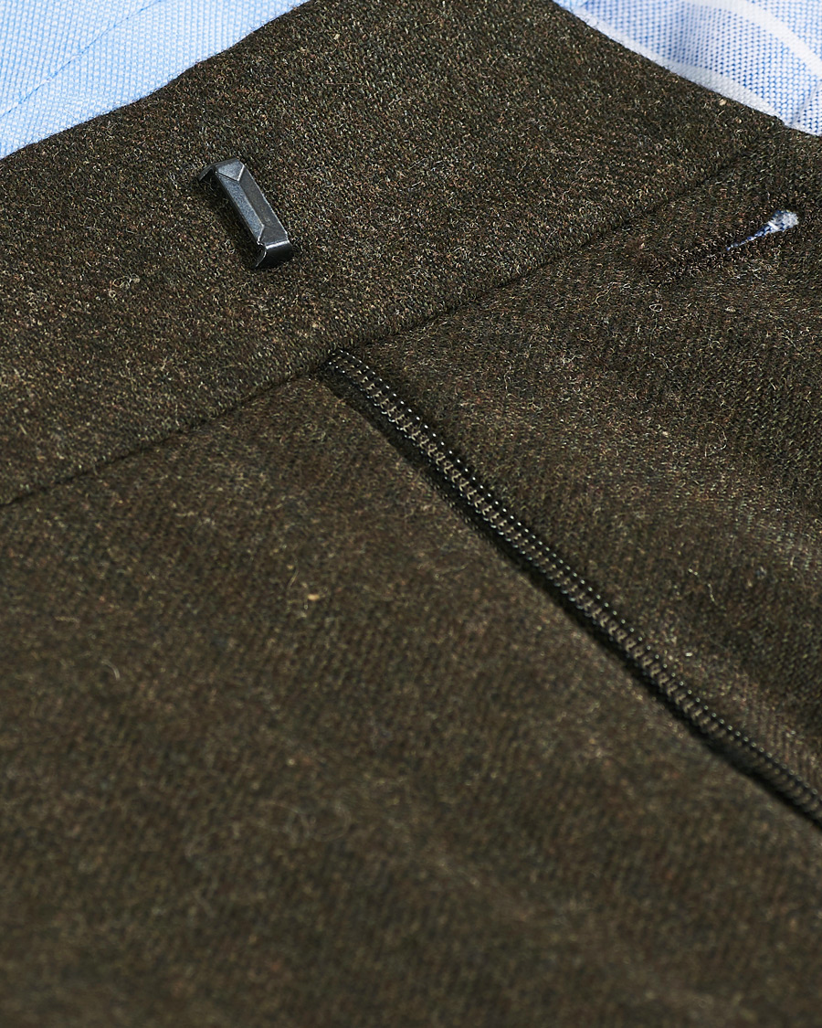 Herre | Bukser | Morris | Rodney Flannel Trousers Brown