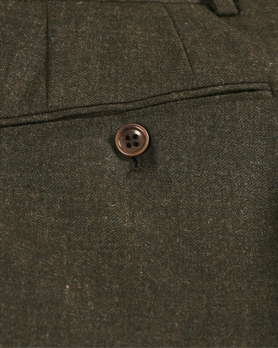Herre | Bukser | Morris | Rodney Flannel Trousers Brown