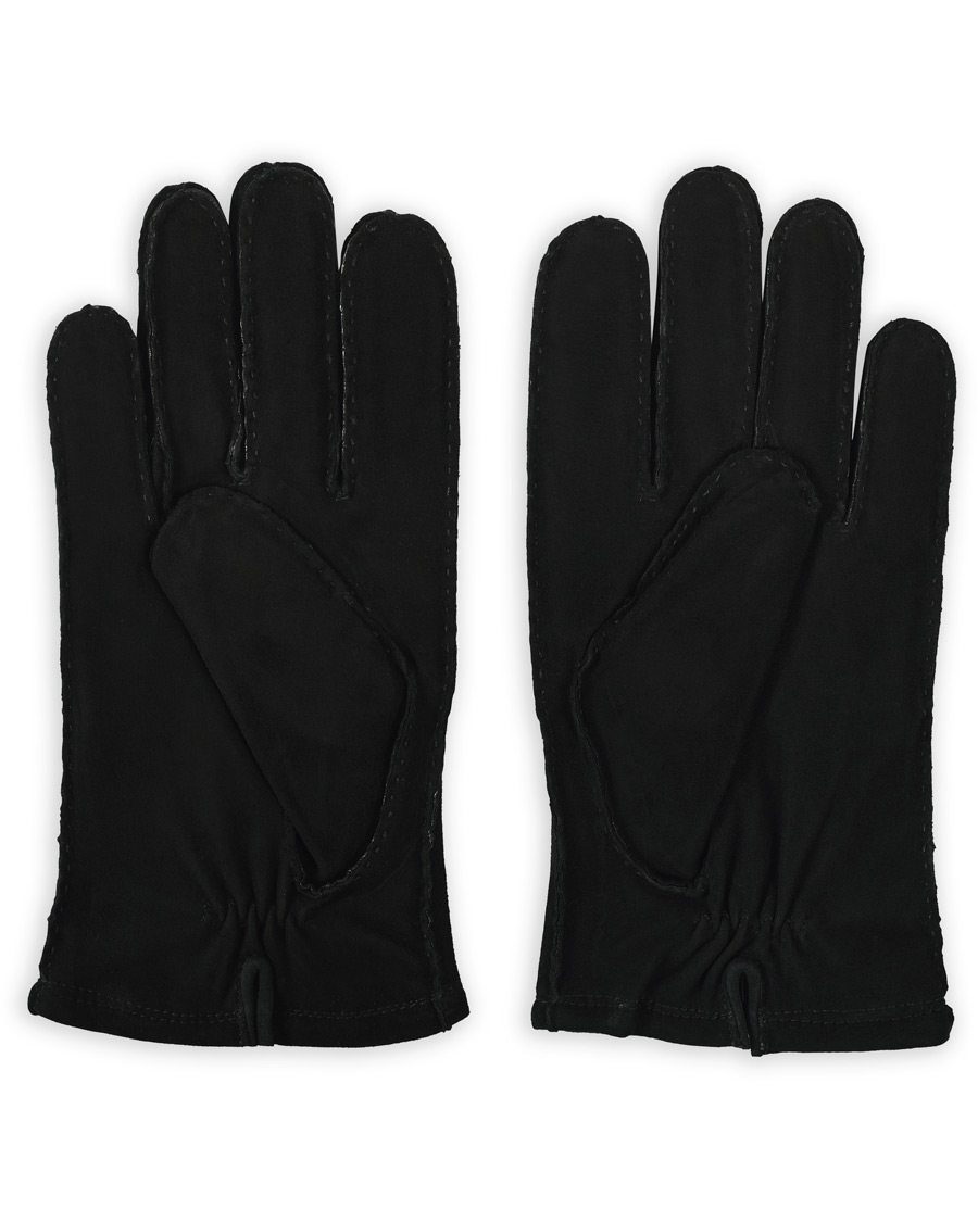 Herre | Morris Suede Gloves Black | Morris | Suede Gloves Black