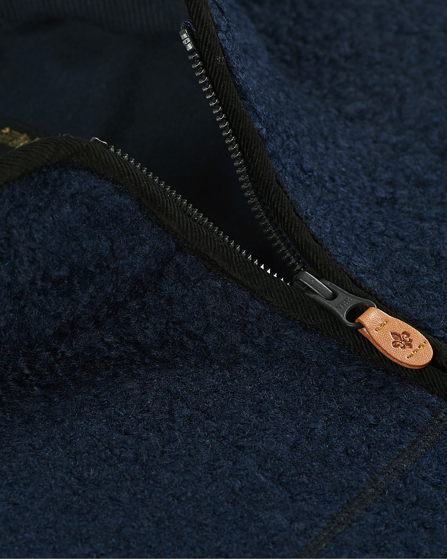 Herre | Vester | Morris | Whitfield Pile Vest Navy