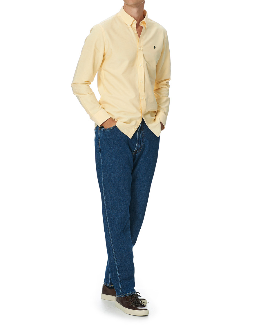 Herre | Skjorter | Morris | Douglas Oxford Shirt Yellow