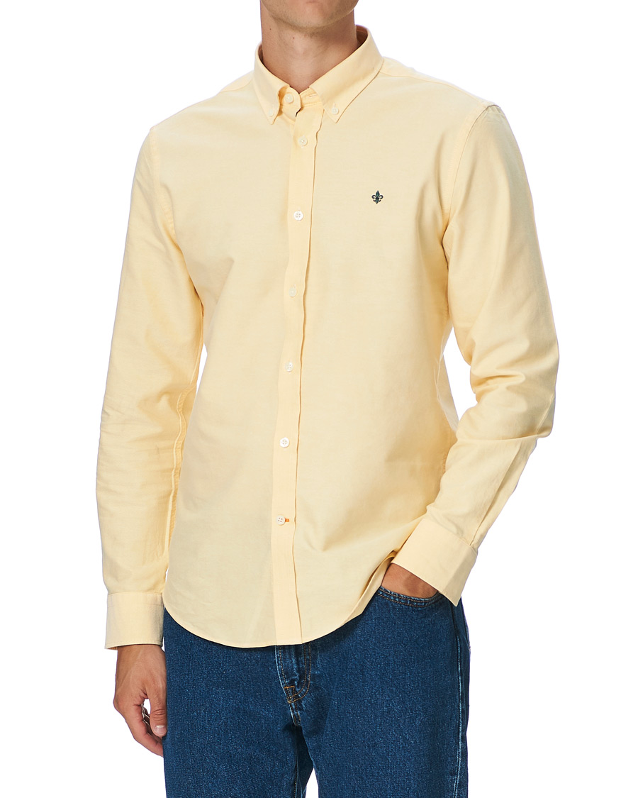 Herre | Skjorter | Morris | Douglas Oxford Shirt Yellow