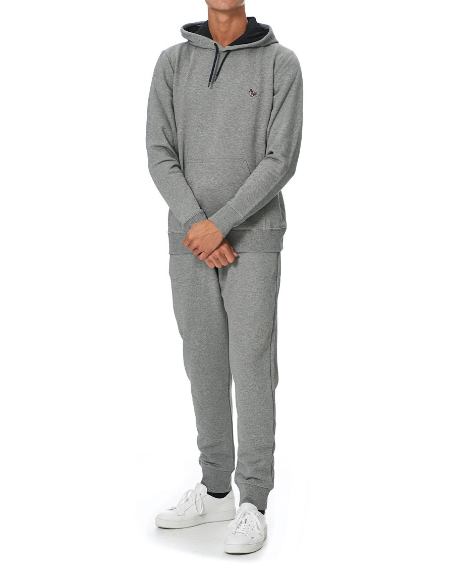 Herre | Bukser | PS Paul Smith | Organic Cotton Joggers Grey Melange