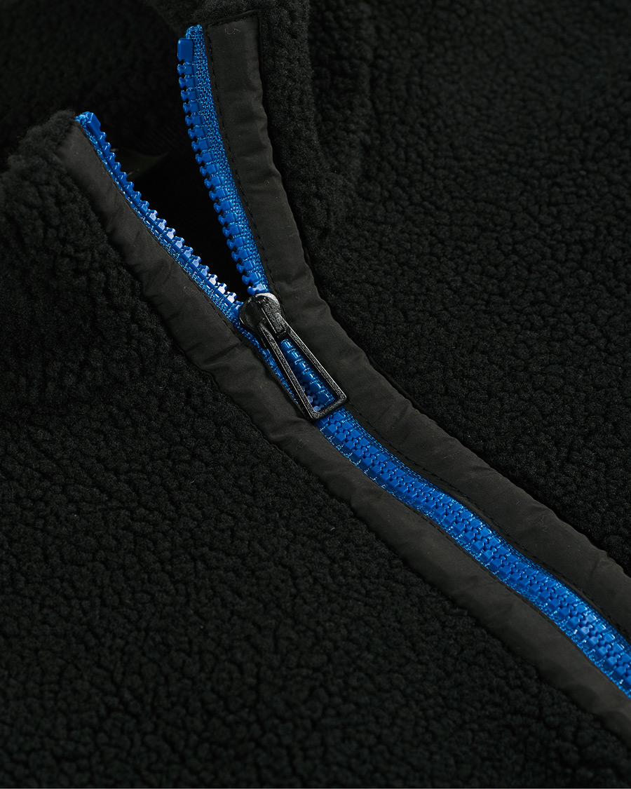 Herre | Gensere | PS Paul Smith | Half Zip Fleece Sweater Black