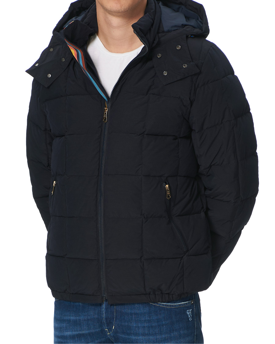 Herre | Jakker | Paul Smith | Hooded Down Jacket Black