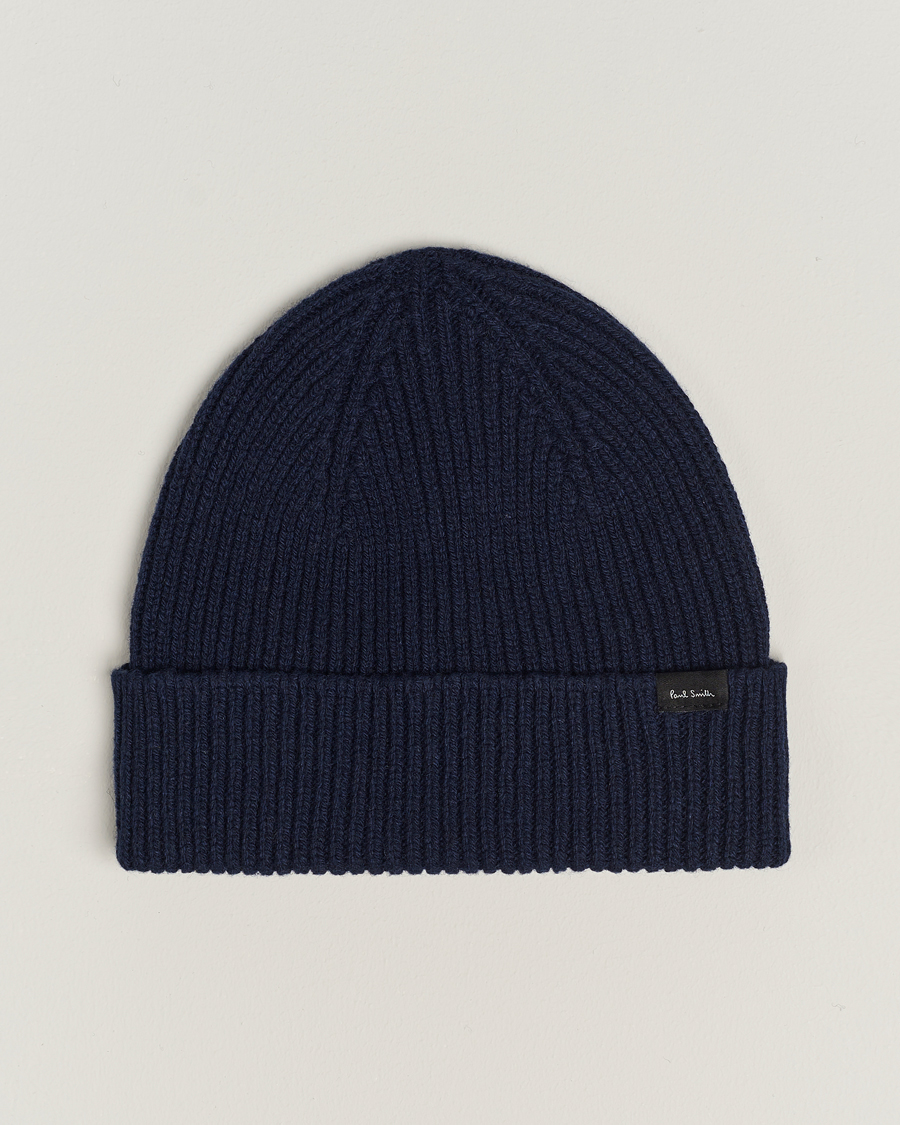 Herre | Paul Smith Cashmere Beanie Blue | Paul Smith | Cashmere Beanie Blue