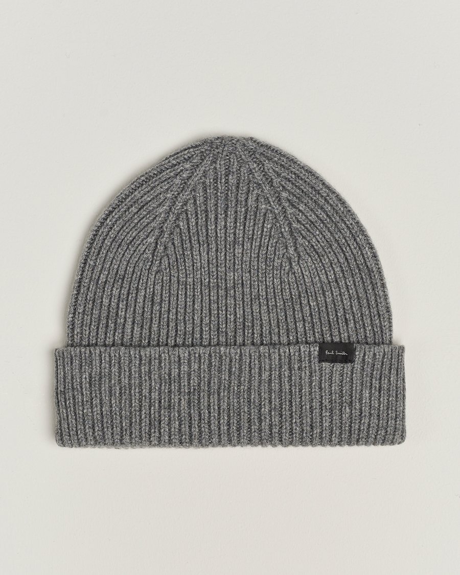 Herre | Paul Smith Cashmere Beanie Grey | Paul Smith | Cashmere Beanie Grey