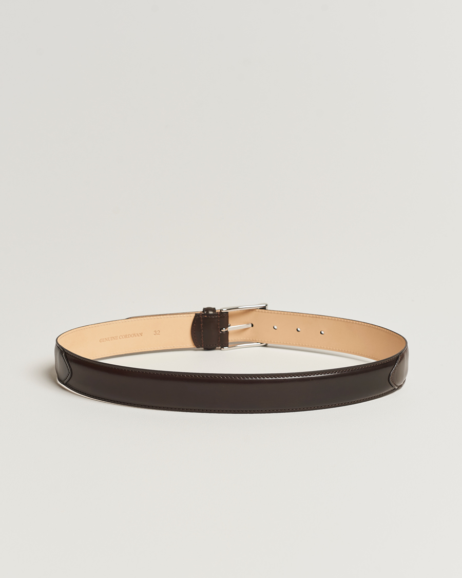 Herr |  | Crockett & Jones | Belt 3.2 cm Dark Brown Cordovan