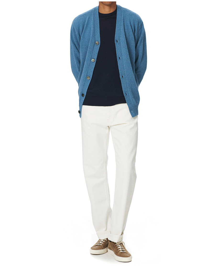 Herre | Gensere | Sunflower | Moon Cardigan Light Blue