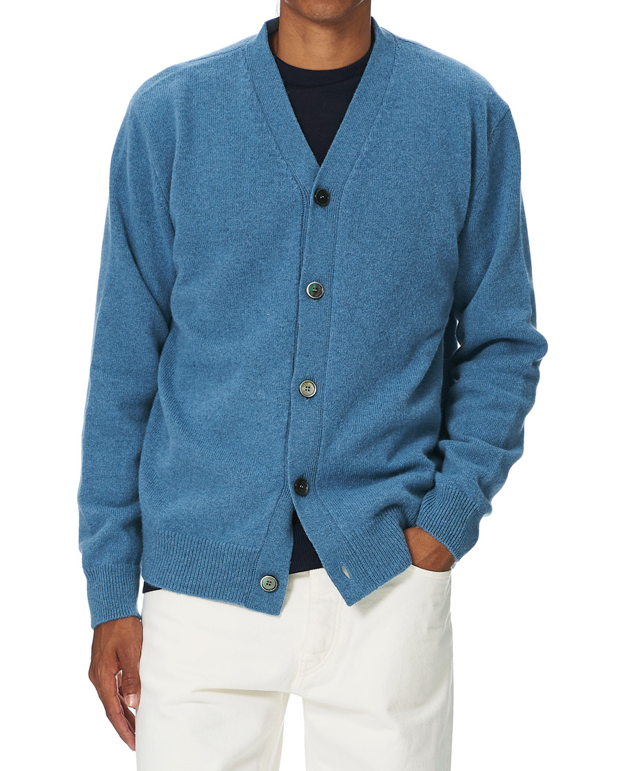 Herre | Gensere | Sunflower | Moon Cardigan Light Blue