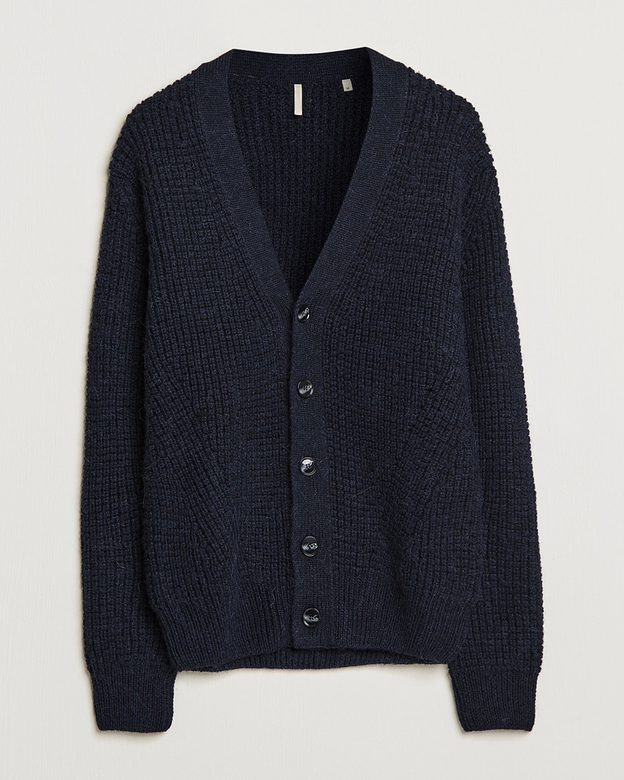 Herre | Gensere | Sunflower | John Cardigan Navy