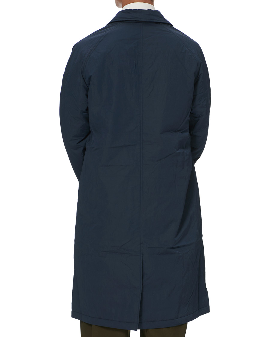 Herre | Jakker | Sunflower | Relaxed Coat Navy