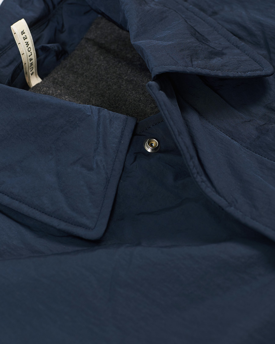Herre | Jakker | Sunflower | Relaxed Coat Navy