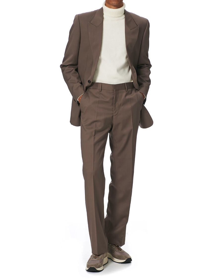 Herre | Bukser | Sunflower | Classic Suit Trousers Brown