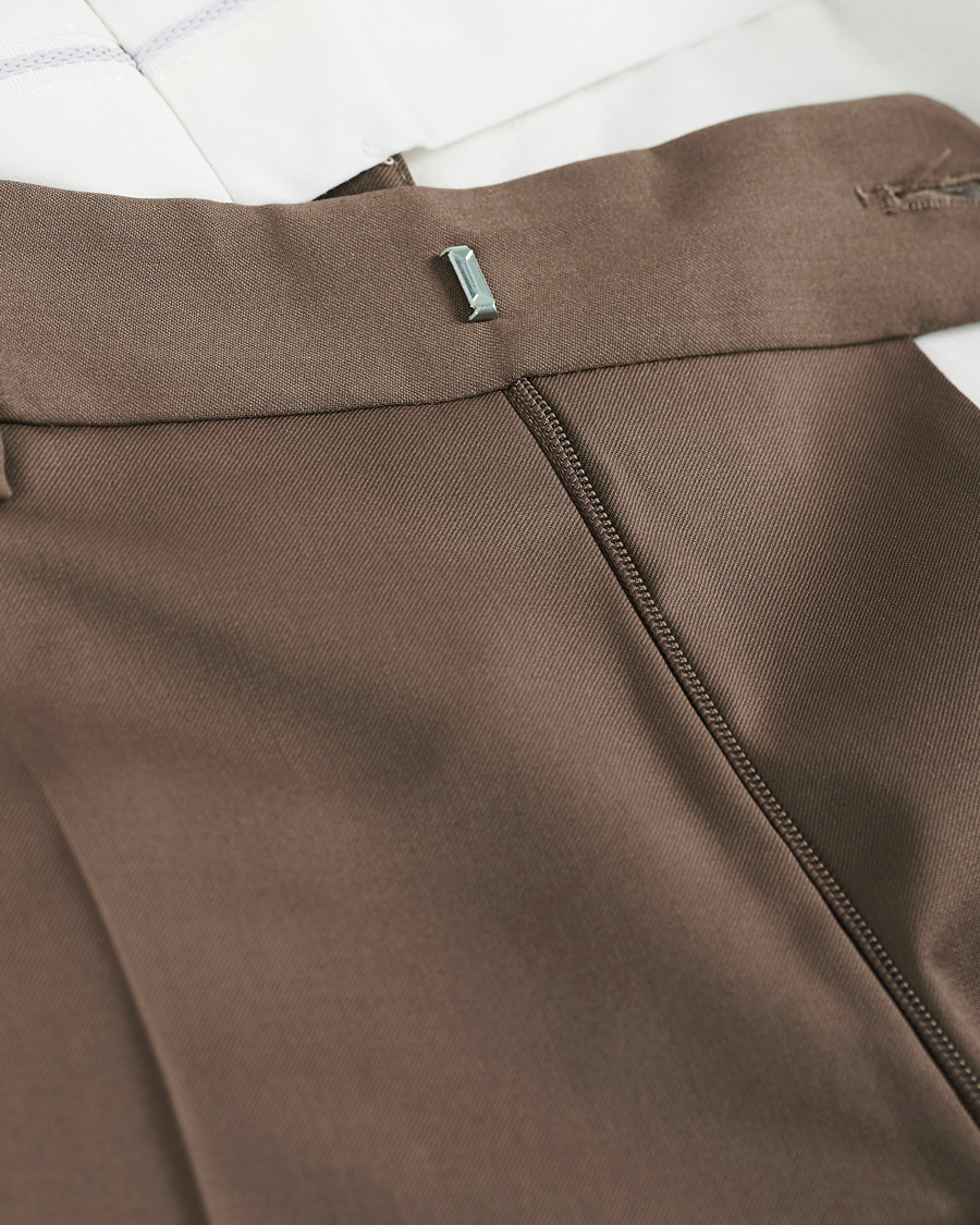 Herre | Bukser | Sunflower | Classic Suit Trousers Brown
