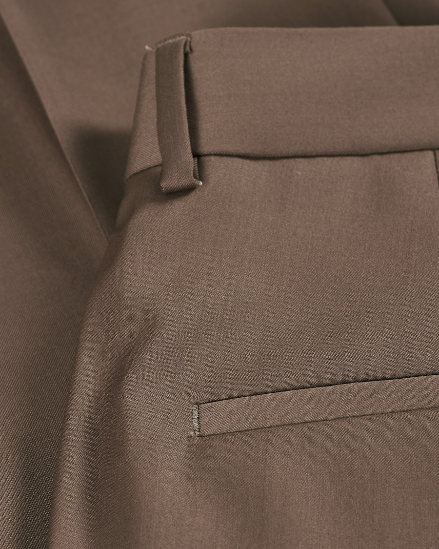 Herre | Bukser | Sunflower | Classic Suit Trousers Brown