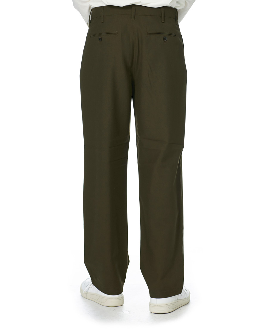 Herre | Bukser | Sunflower | Soft Wool Trousers Military