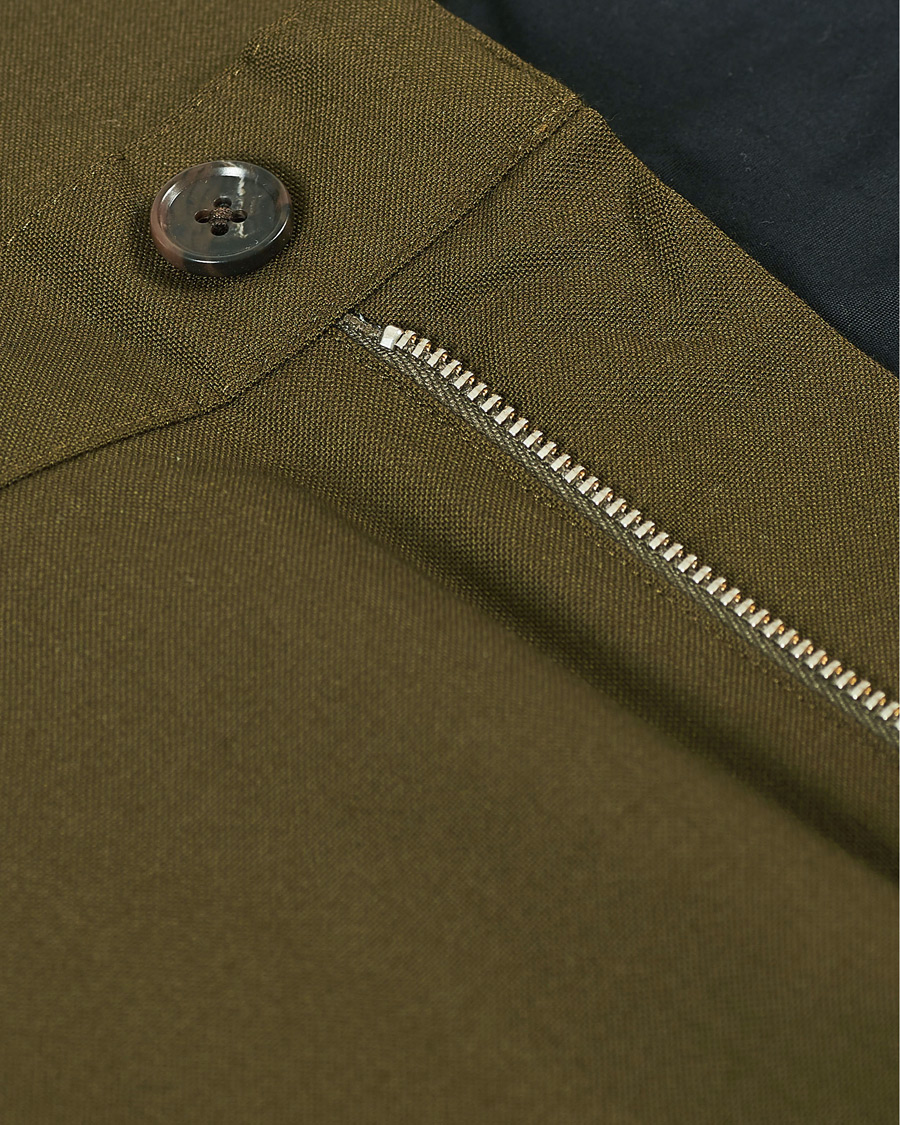 Herre | Bukser | Sunflower | Soft Wool Trousers Military