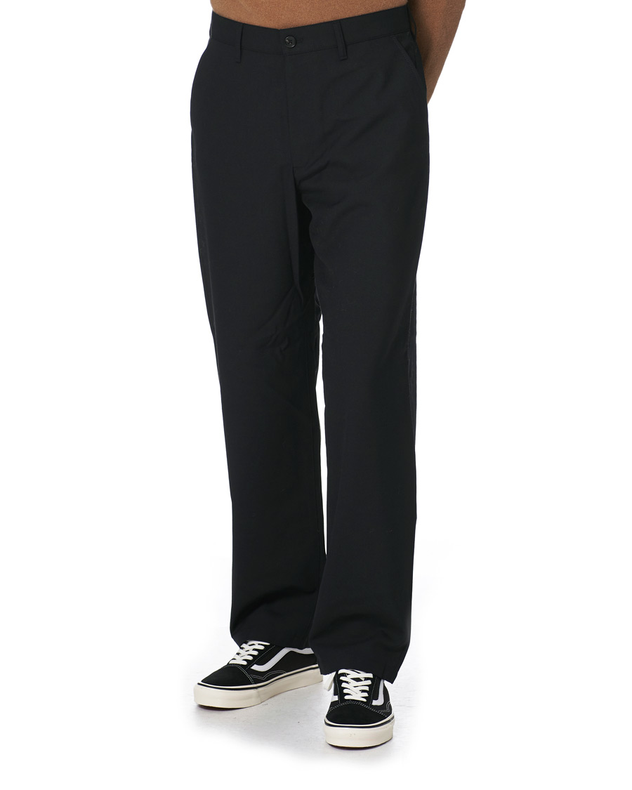 Herre | Bukser | Sunflower | Soft Wool Trousers Black