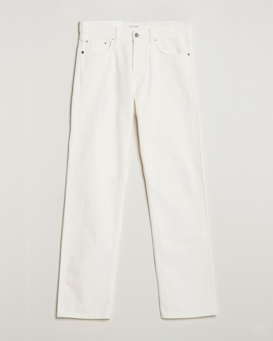 Herre | Jeans | Sunflower | Standard Jeans Washed White