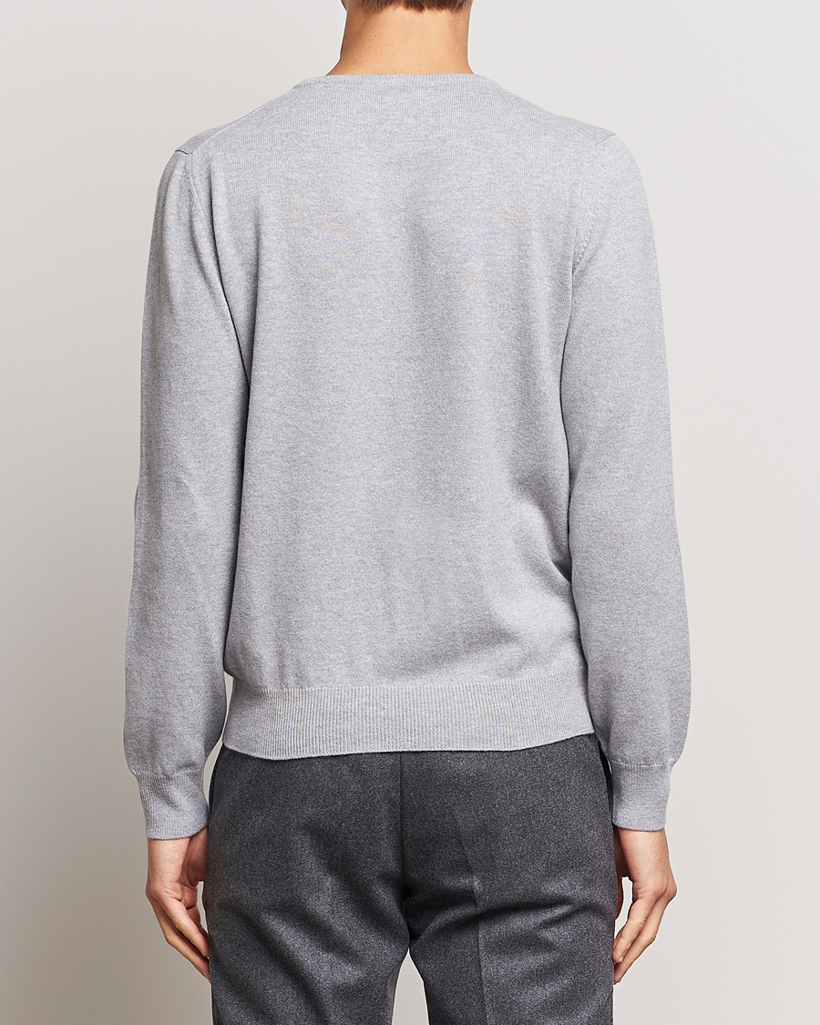 Herre | Gensere | Gran Sasso | Wool/Cashmere Crew Neck Light Grey