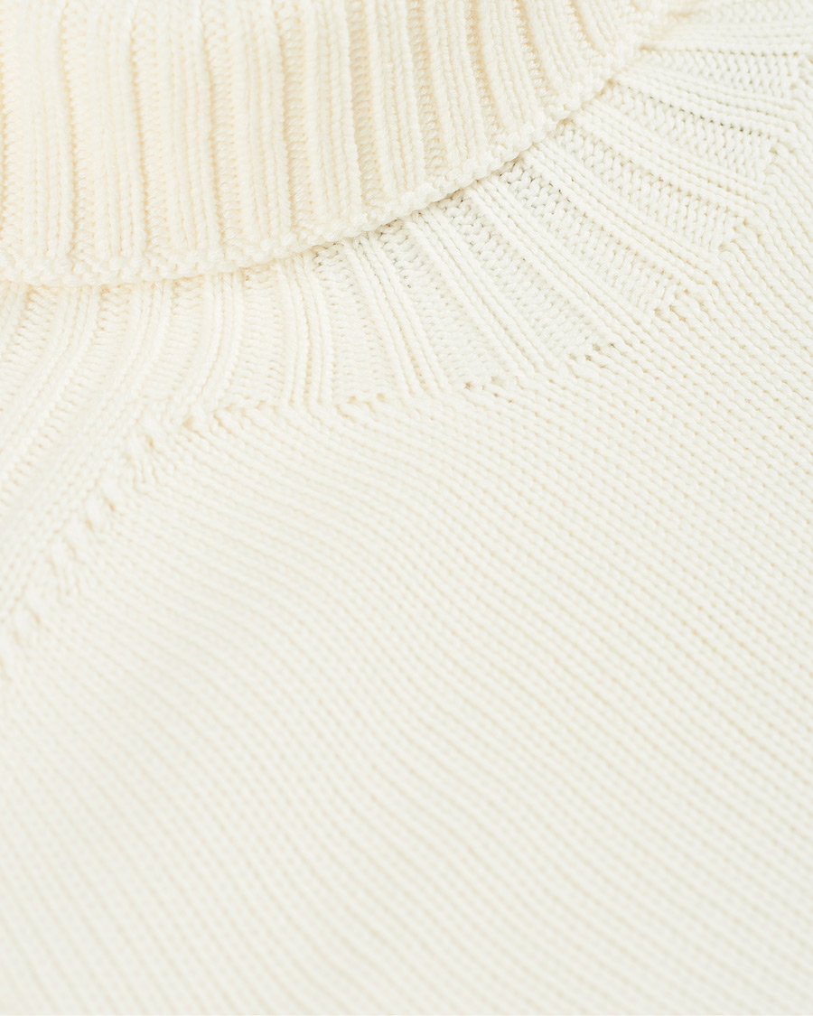 Herre | Gensere | Gran Sasso | Rainwool Rollneck White
