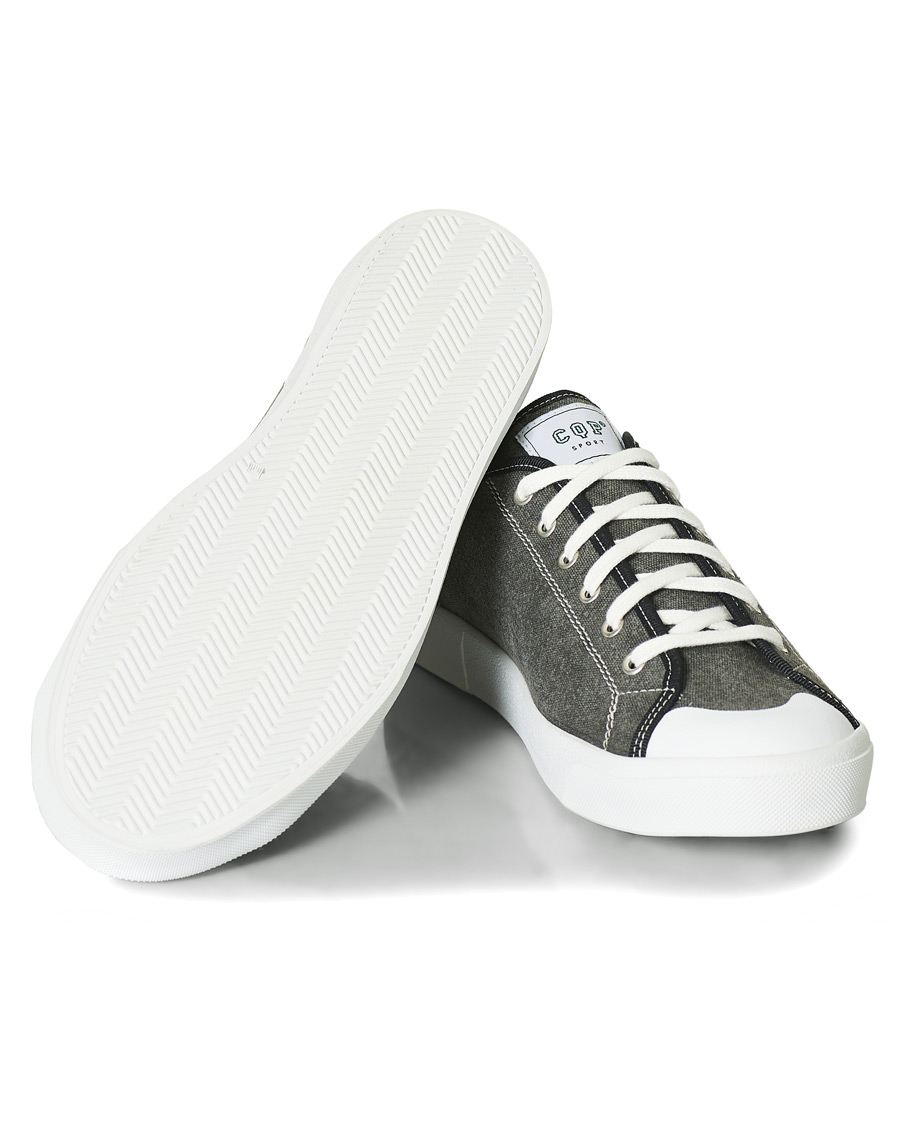 Herre | | C.QP | Clava Canvas Sneaker Stone Black