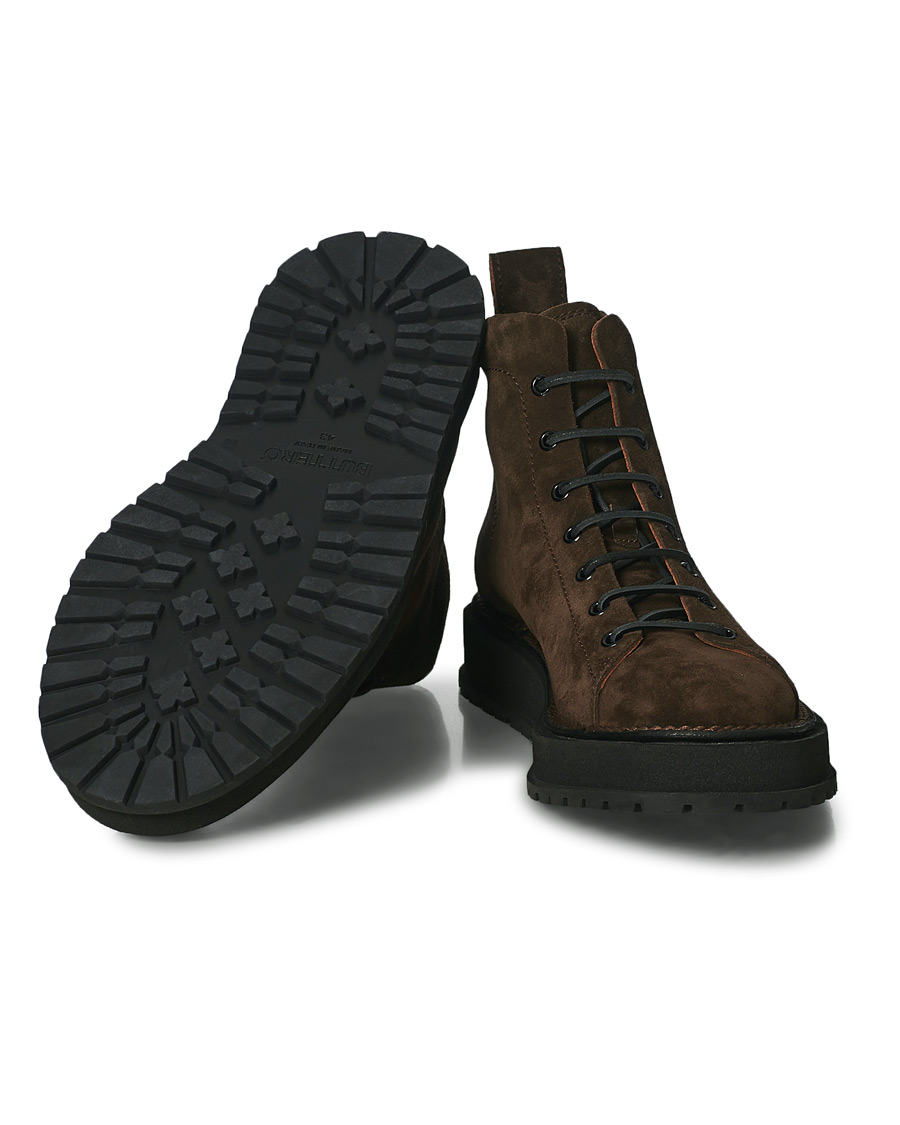 Herre | Buttero Aedi Suede Boots Dark Brown | Buttero | Aedi Suede Boots Dark Brown