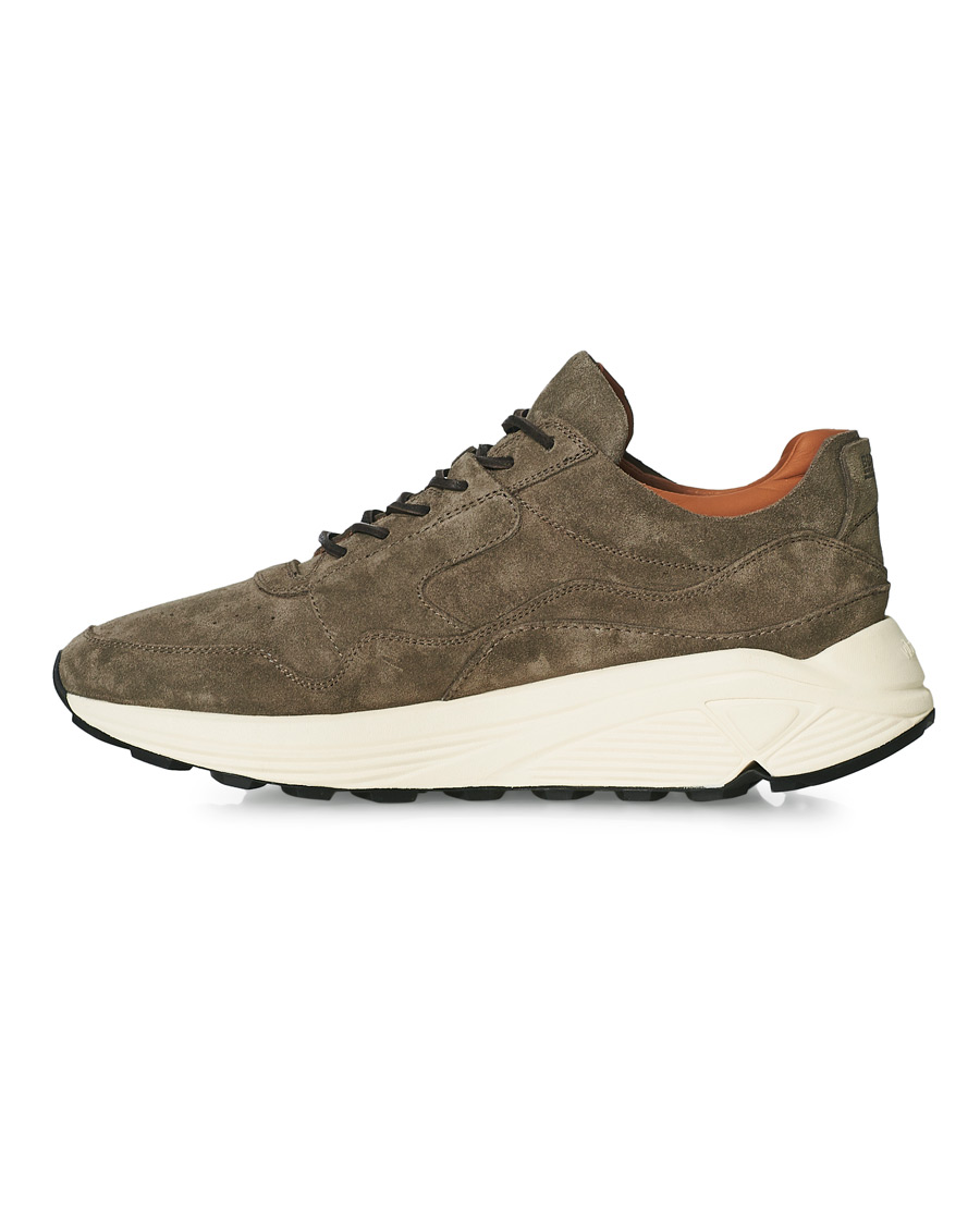 Herre | Buttero Vinci Suede Running Sneaker Taupe | Buttero | Vinci Suede Running Sneaker Taupe