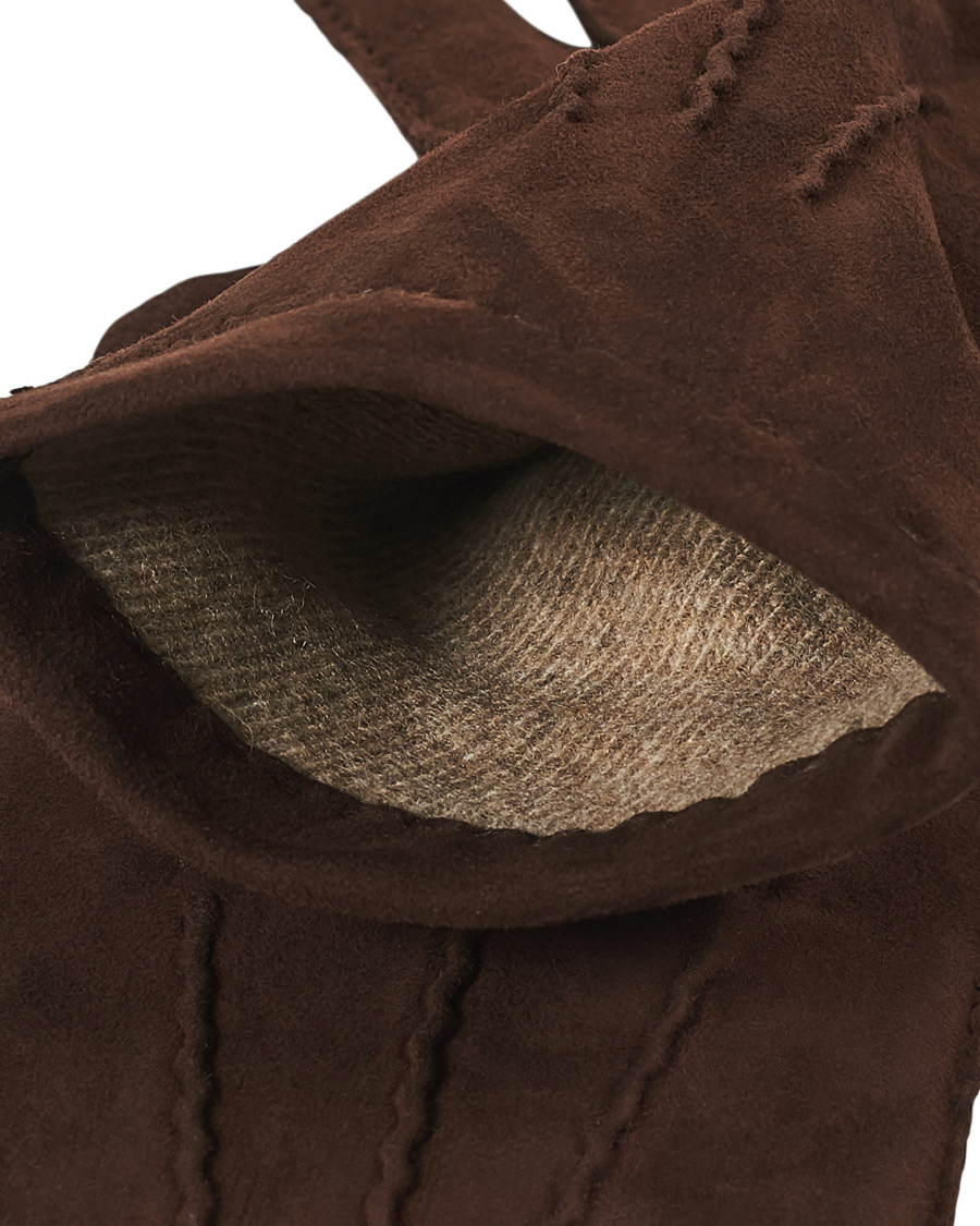 Herre | Hestra Arthur Wool Lined Suede Glove Marron | Hestra | Arthur Wool Lined Suede Glove Marron