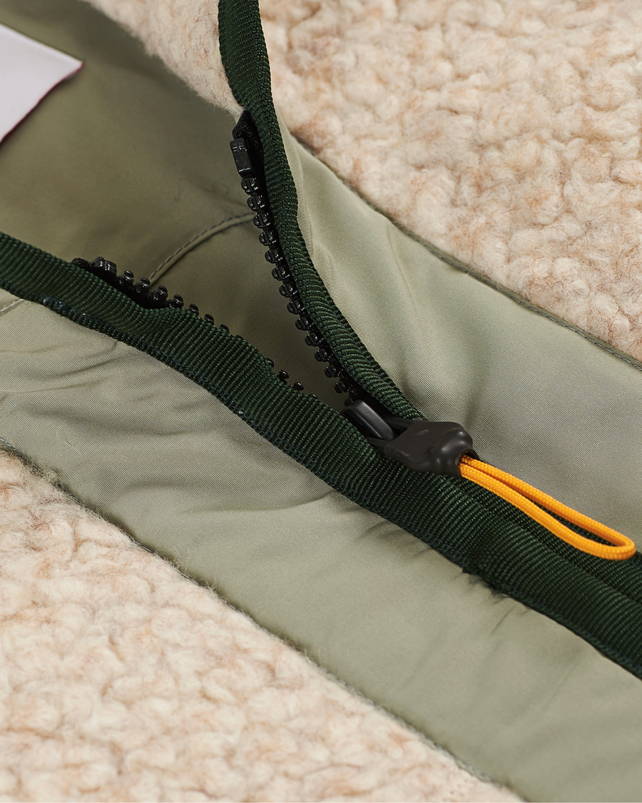 Herre | Gensere | Orlebar Brown | Baird Fleece Full Zip Dune/Artichoke