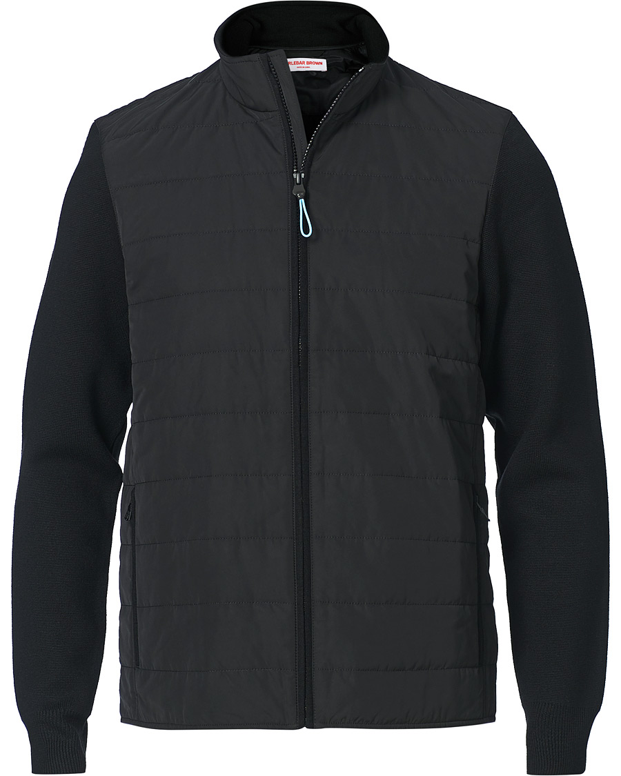 Herre | Gensere | Orlebar Brown | Terrence Hybrid Full Zip Black