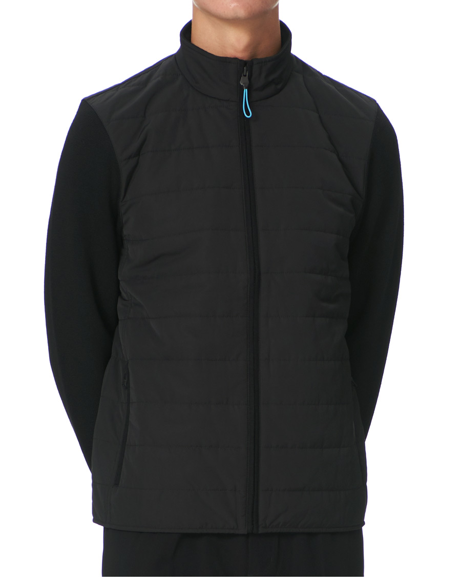 Herre | Gensere | Orlebar Brown | Terrence Hybrid Full Zip Black