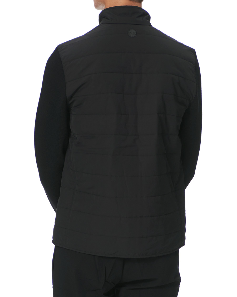 Herre | Gensere | Orlebar Brown | Terrence Hybrid Full Zip Black