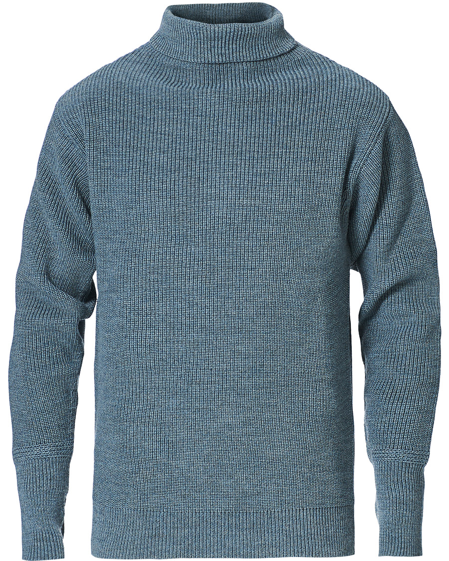 Herre | Gensere | Andersen-Andersen | Sailor Turtleneck Light Indigo