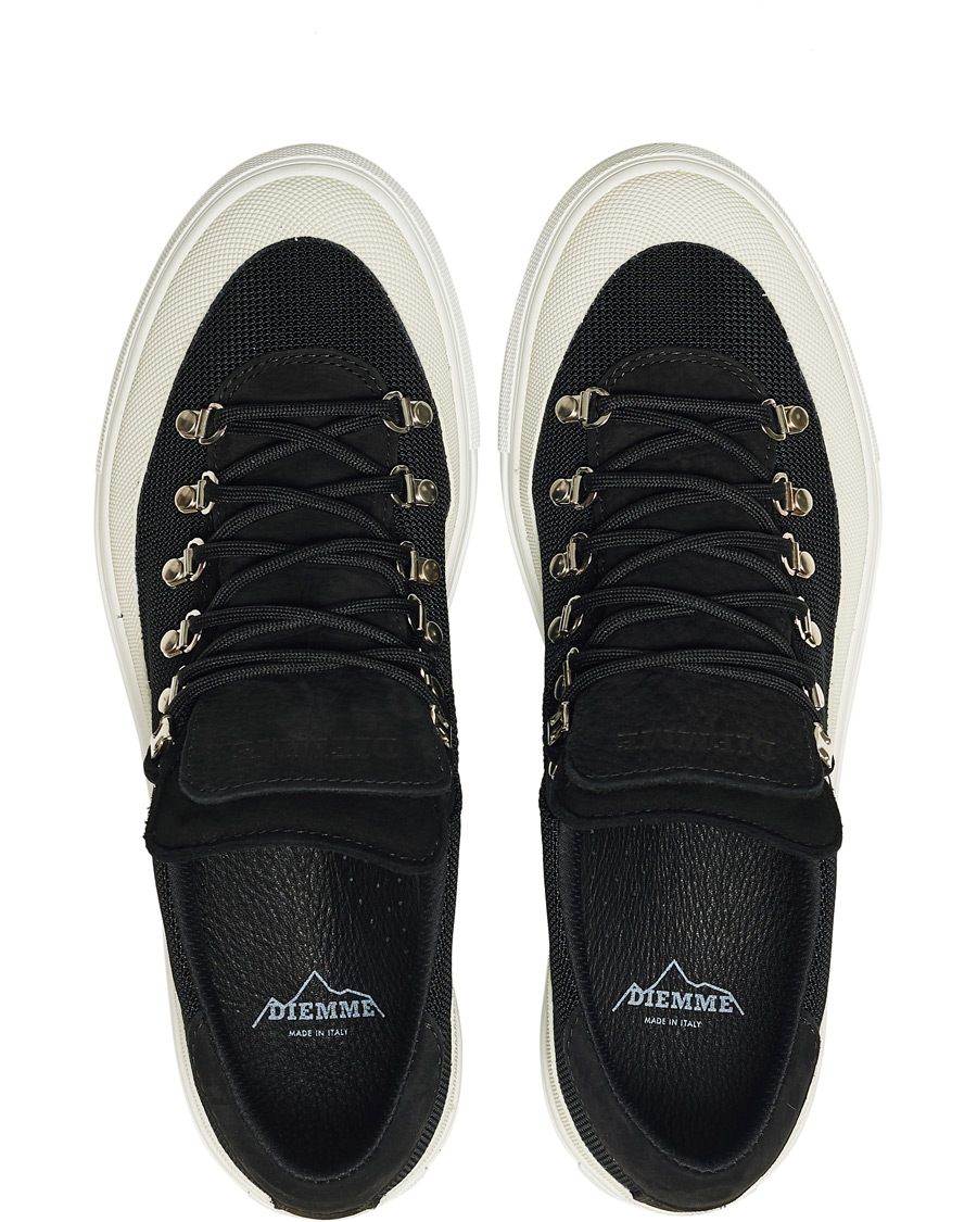 Herre | Diemme Marostica Low Sport Sneaker Black Nylon | Diemme | Marostica Low Sport Sneaker Black Nylon