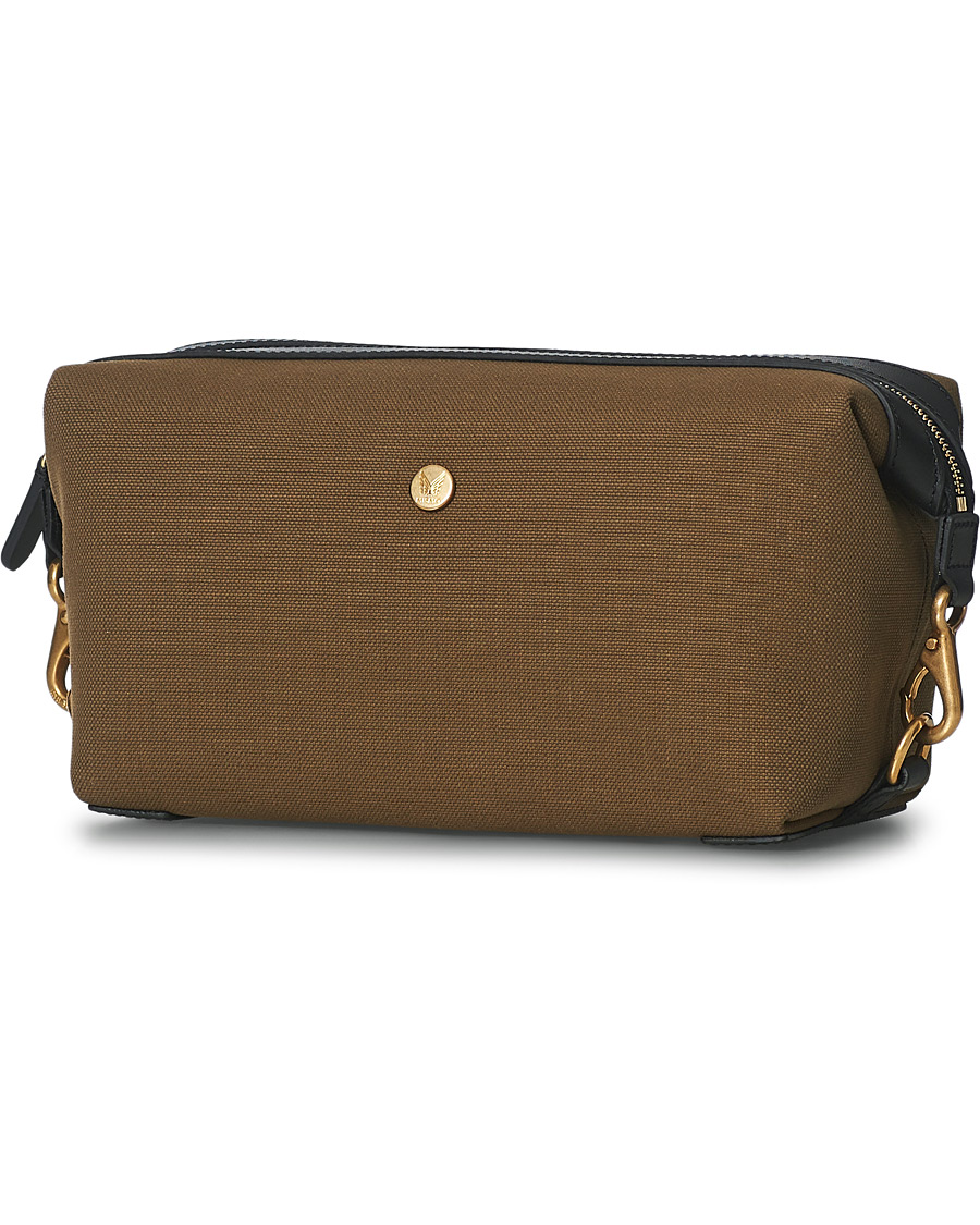 Herre | Mismo M/S Nylon Washbag Khaki/Black | Mismo | M/S Nylon Washbag Khaki/Black