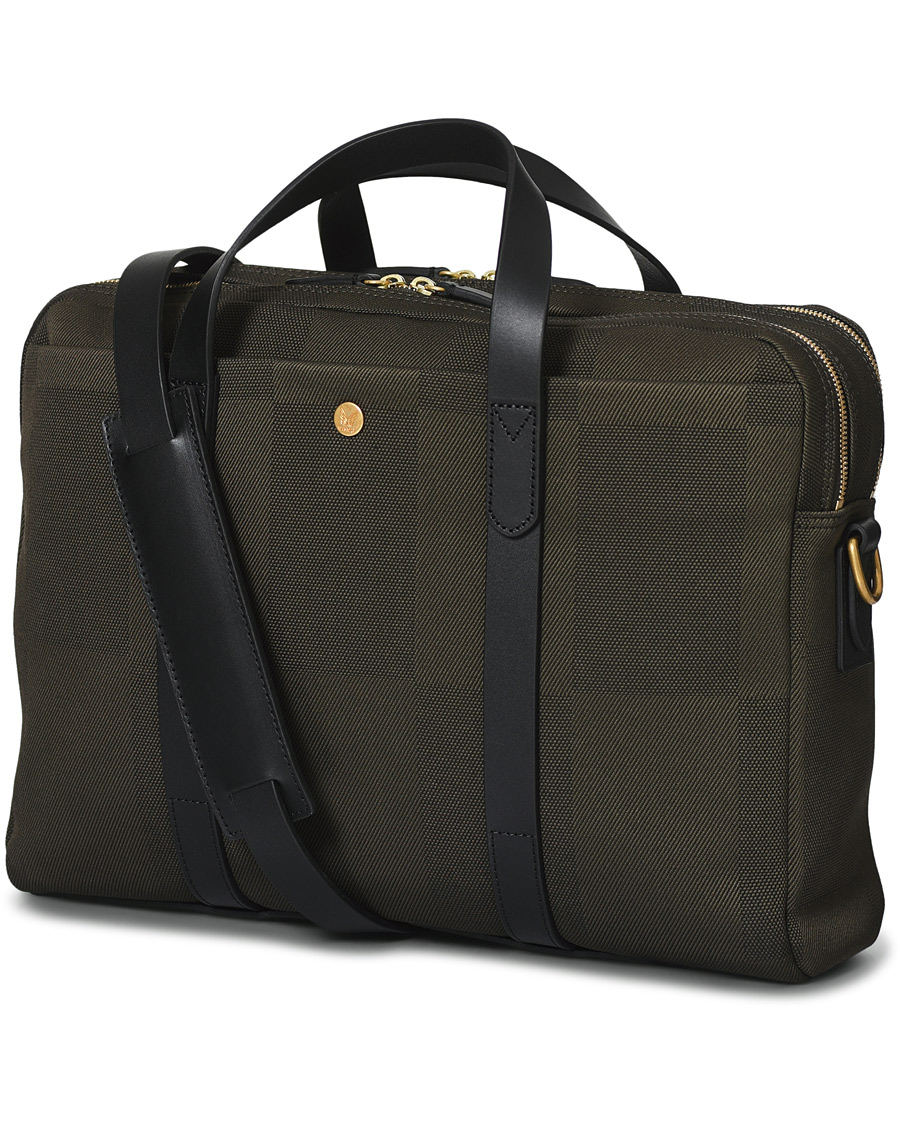Herre | Mismo M/S Endeavour Briefcase Kings Green/Black | Mismo | M/S Endeavour Briefcase Kings Green/Black