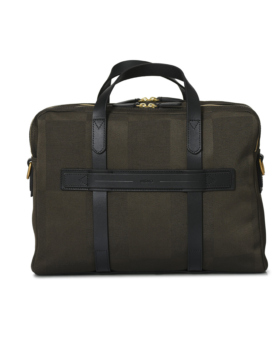 Herre | Mismo M/S Endeavour Briefcase Kings Green/Black | Mismo | M/S Endeavour Briefcase Kings Green/Black