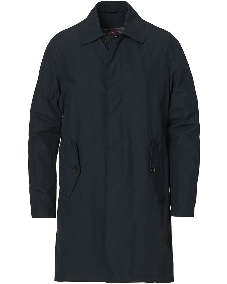 Herre | Jakker | Baracuta | G10 Detachable Lining Car Coat Dark Navy