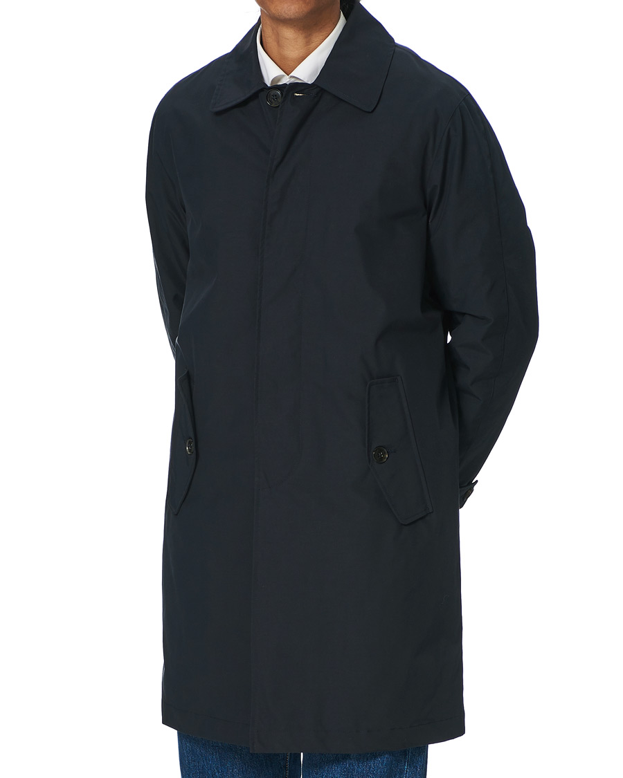 Herre | Jakker | Baracuta | G10 Detachable Lining Car Coat Dark Navy