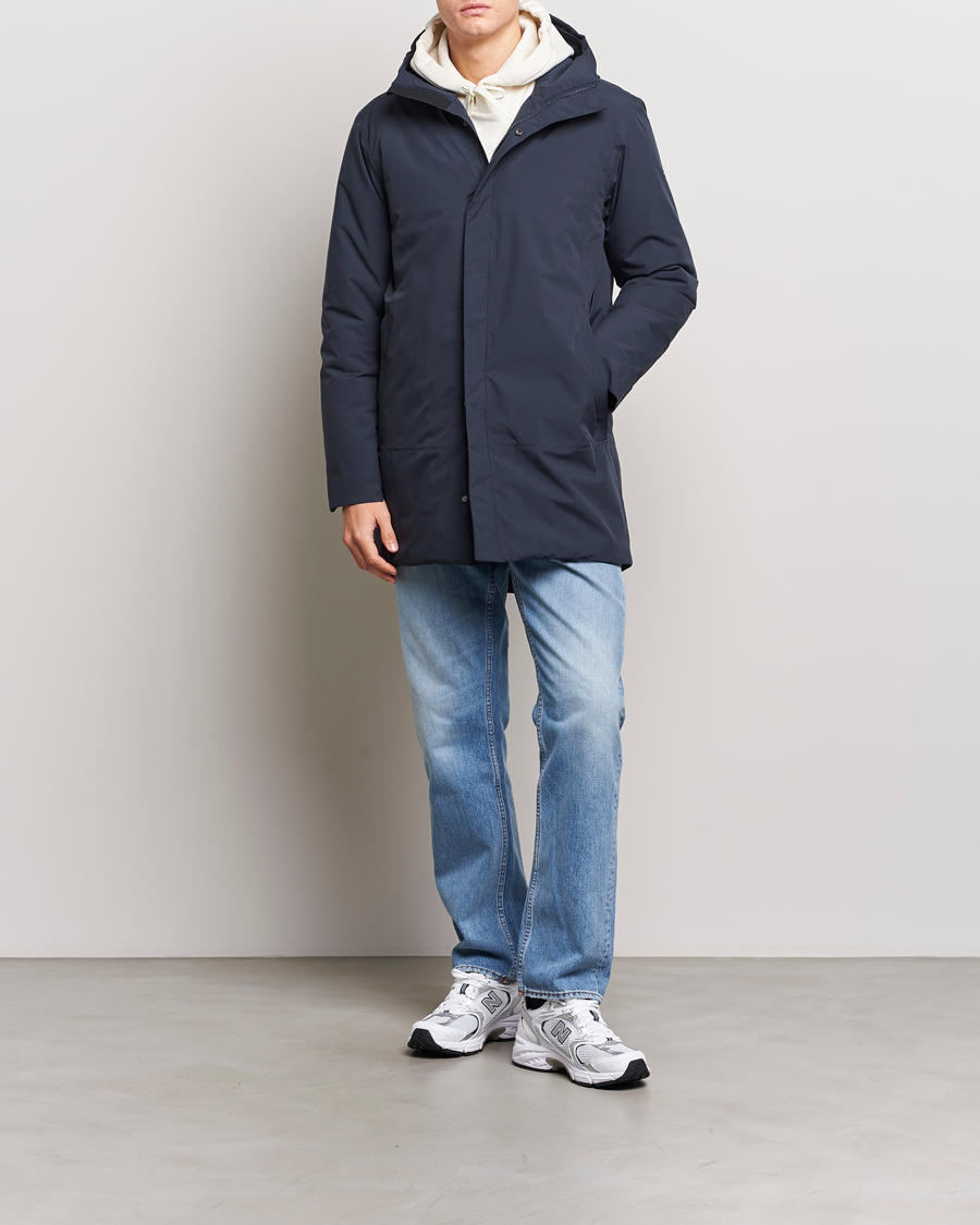 Herre | Jakker | Scandinavian Edition | Loft Waterproof Padded Coat Midnight Blue