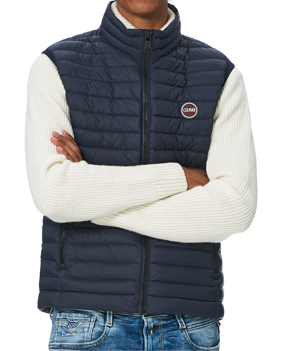 Herre | | Colmar | Repunk Lightweight Down Vest Navy