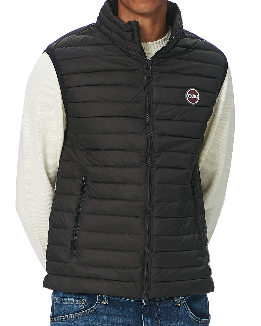 Herre | Jakker | Colmar | Repunk Lightweight Down Vest Black